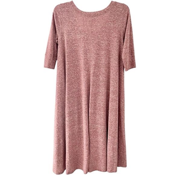 Free People FP Beach Drippy Jersey Henley High Low Knit Button Up Dress Size M - Picture 5 of 6